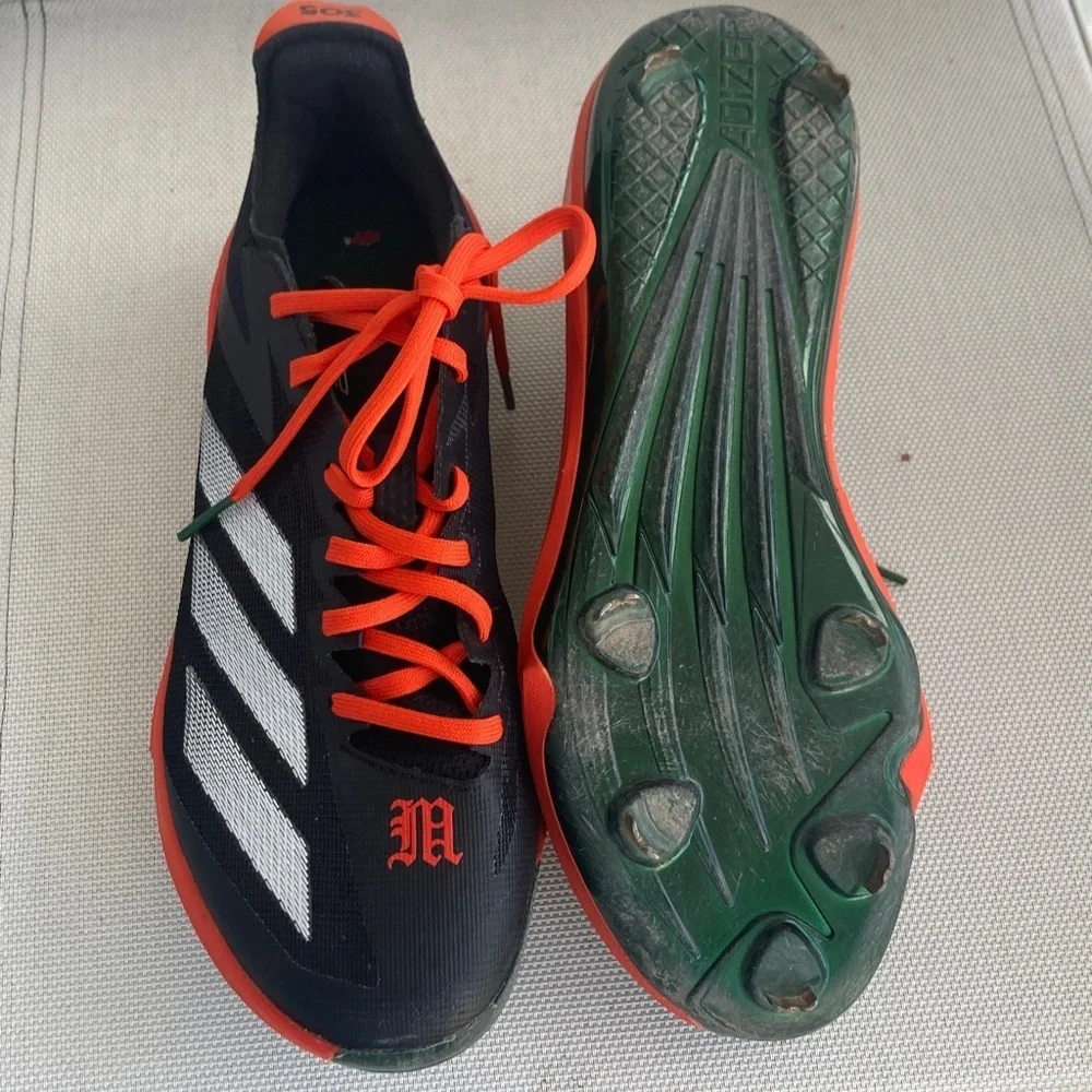 Adidas Black and Orange Athletic Shoes - Picture 5 of 8